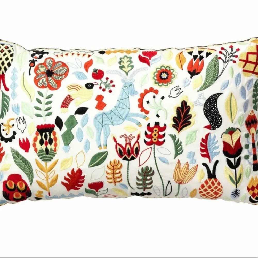 Ikea RÖDARV Cushion multicolor 16x26"